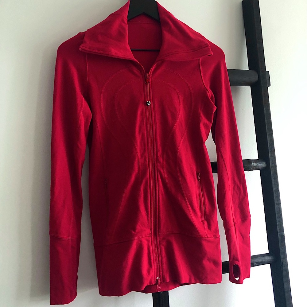 Red Lululemon Jacket